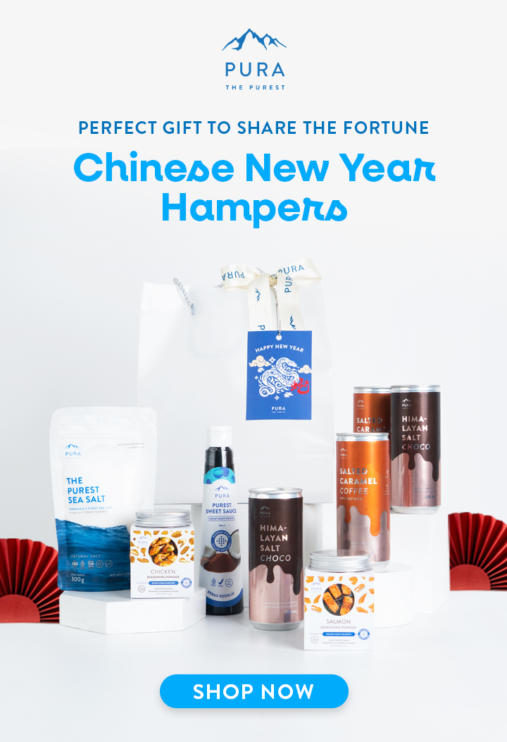 PURA Indonesia hampers imlek 2025 Chinese New Year Hampers Gift Box Kado Imlek Hampers Sincia Souvenir Estetik